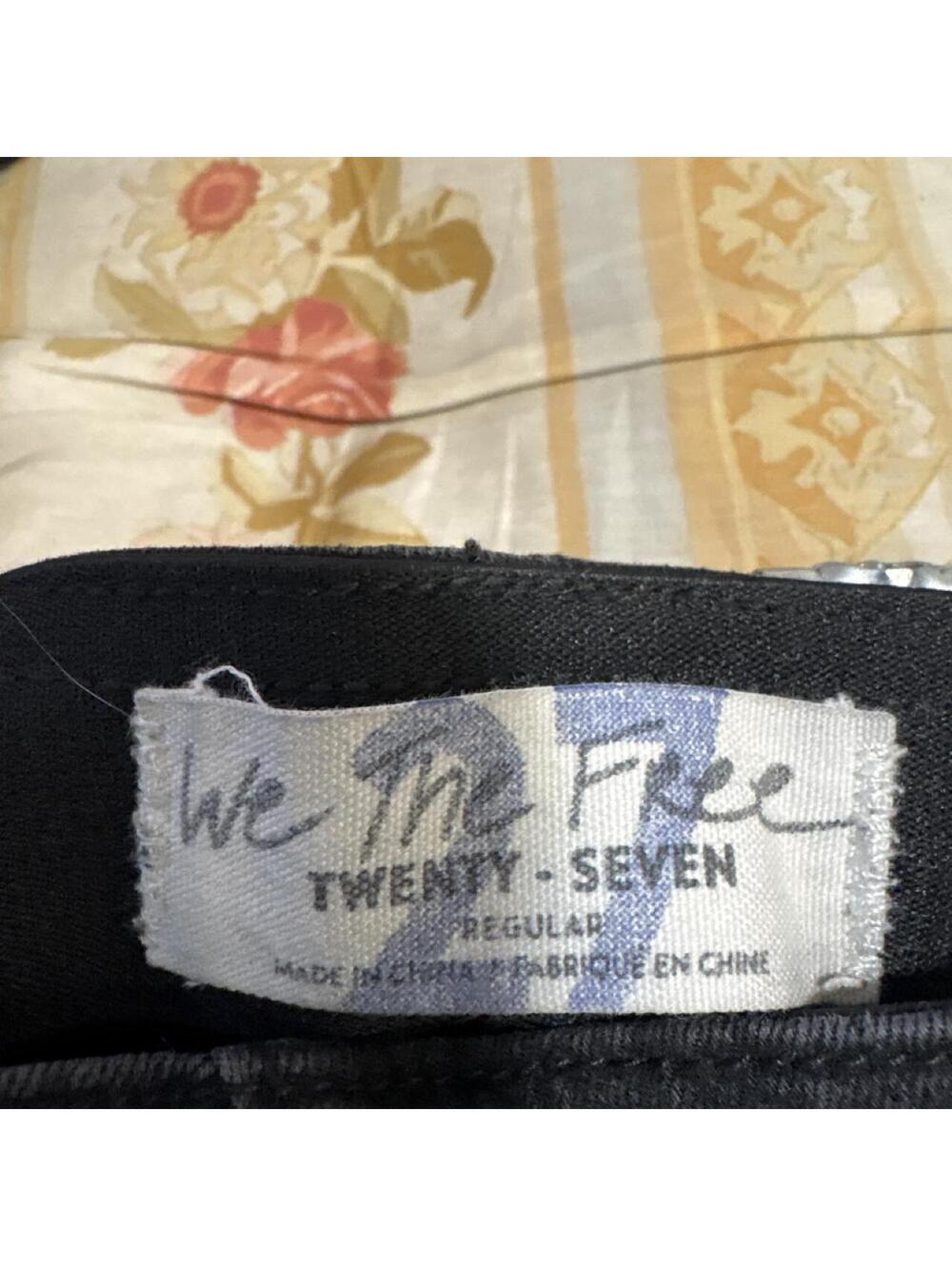 Free People Women's Black Jeans